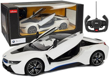 RC auto BMW i8 s automatickými dveřmi 1:14 bílé – Rastar