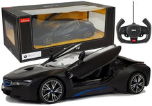 RC auto BMW i8 s automatickými dveřmi 1:14 černé – Rastar