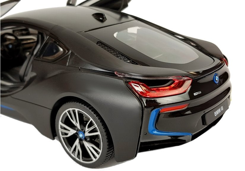 RC auto BMW i8 s automatickými dveřmi 1:14 černé – Rastar