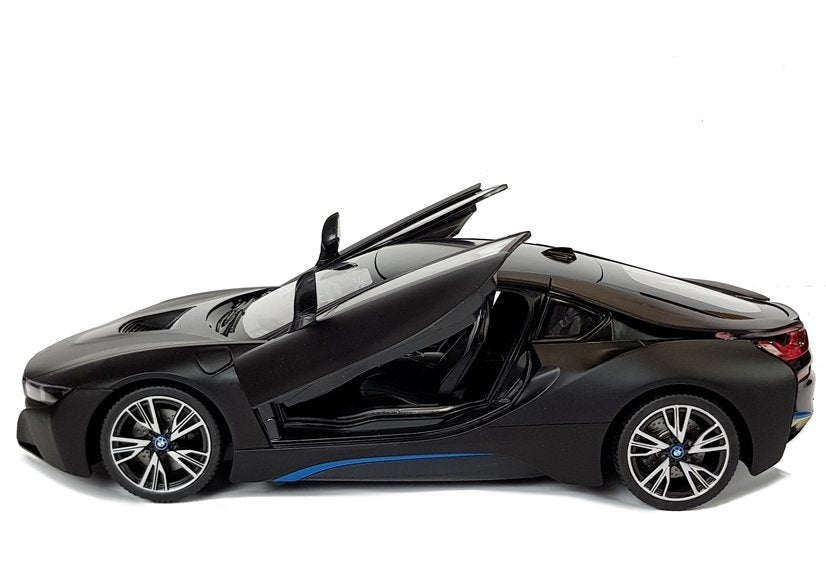 RC auto BMW i8 s automatickými dveřmi 1:14 černé – Rastar