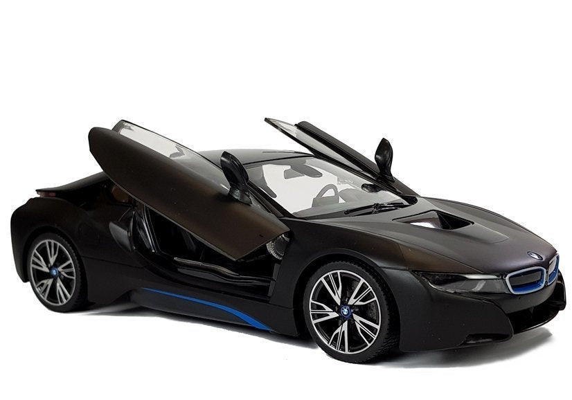 RC auto BMW i8 s automatickými dveřmi 1:14 černé – Rastar