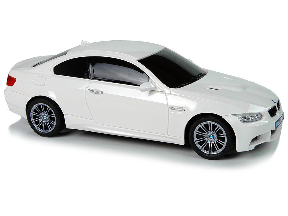 RC auto BMW M3 s volantem 1:18 zvuk světla bílé