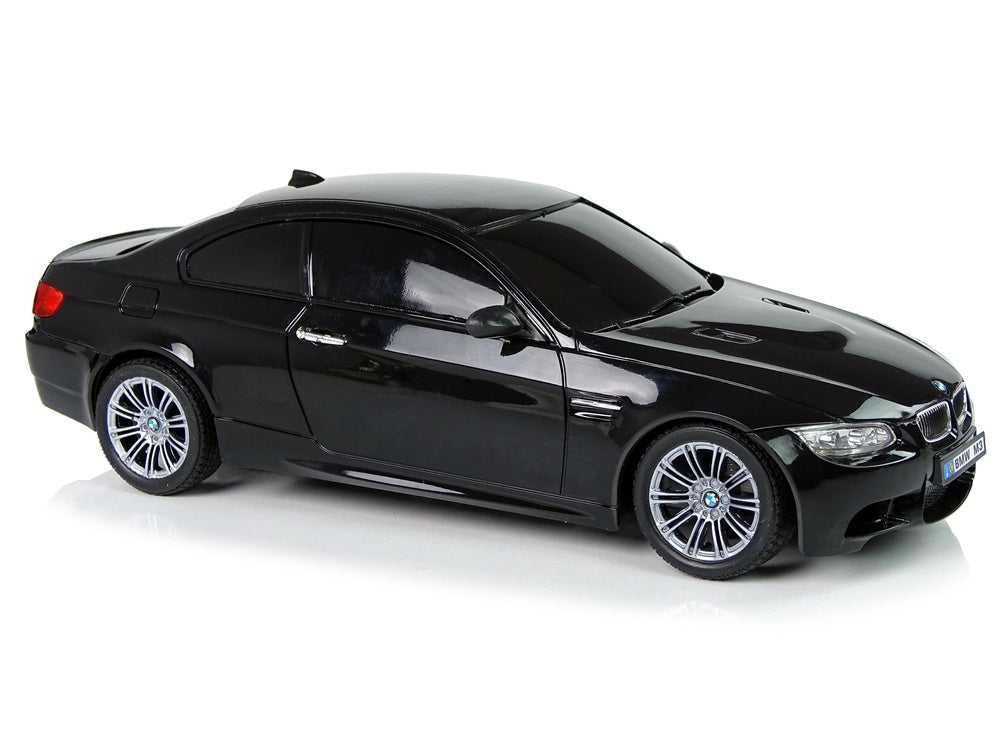 RC auto BMW M3 s volantem 1:18 zvuk světla černé