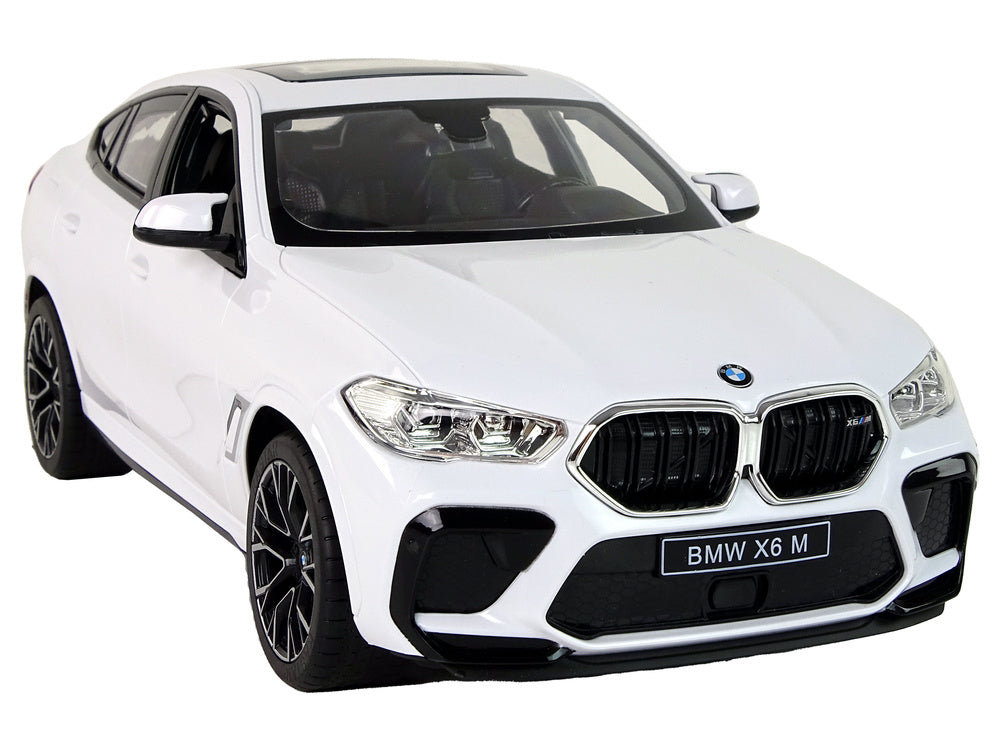 RC auto BMW X6 M 1:14 s dálkovým ovládáním – Rastar bílé