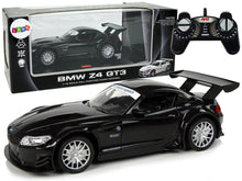 RC auto BMW Z4 GT3 1:18 s dálkovým ovládáním a světly černé