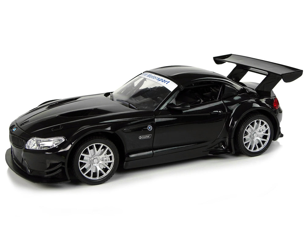 RC auto BMW Z4 GT3 1:18 s dálkovým ovládáním a světly černé