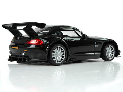 RC auto BMW Z4 GT3 1:18 s dálkovým ovládáním a světly černé