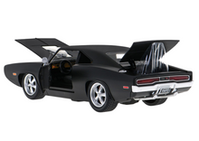 RC auto Dodge Charger R/T 1:16 s otevíratelnými prvky – černé
