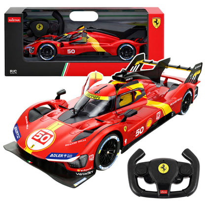 RC auto Ferrari 499P červené v měřítku 1:24 – Rastar