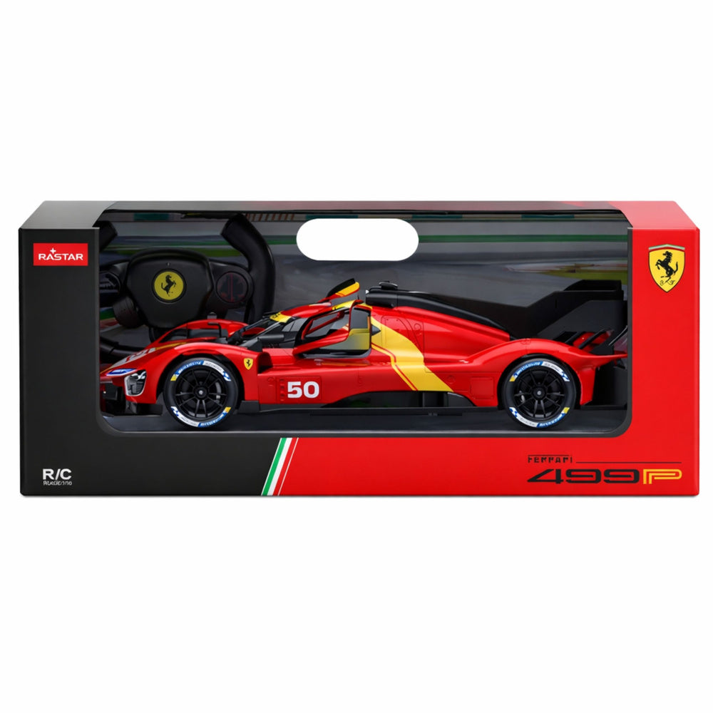 RC auto Ferrari 499P červené v měřítku 1:24 – Rastar