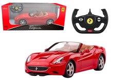 RC auto Ferrari California červené 1:24 – dálkově ovládané