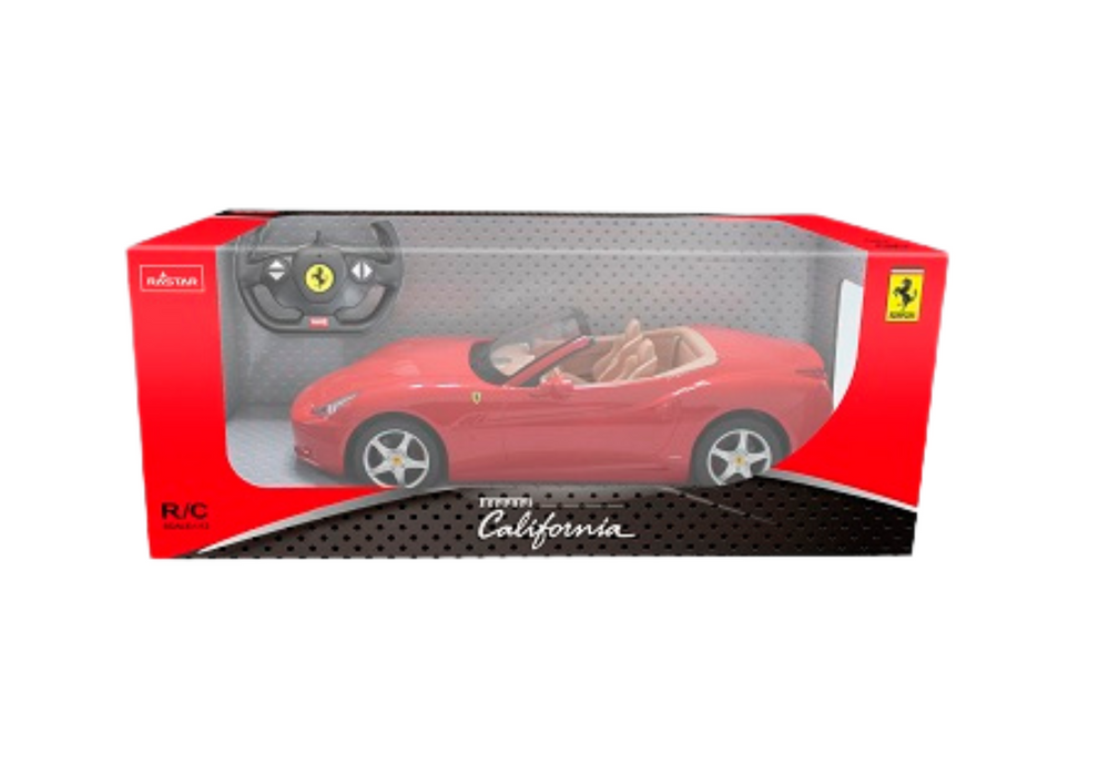 RC auto Ferrari California červené 1:24 – dálkově ovládané