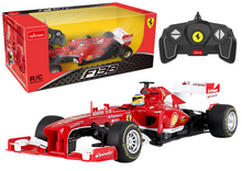 RC auto Ferrari F1 1:18 s dálkovým ovládáním – Rastar červené