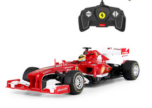 RC auto Ferrari F1 1:18 s dálkovým ovládáním – Rastar červené