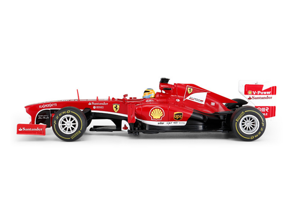 RC auto Ferrari F1 1:18 s dálkovým ovládáním – Rastar červené