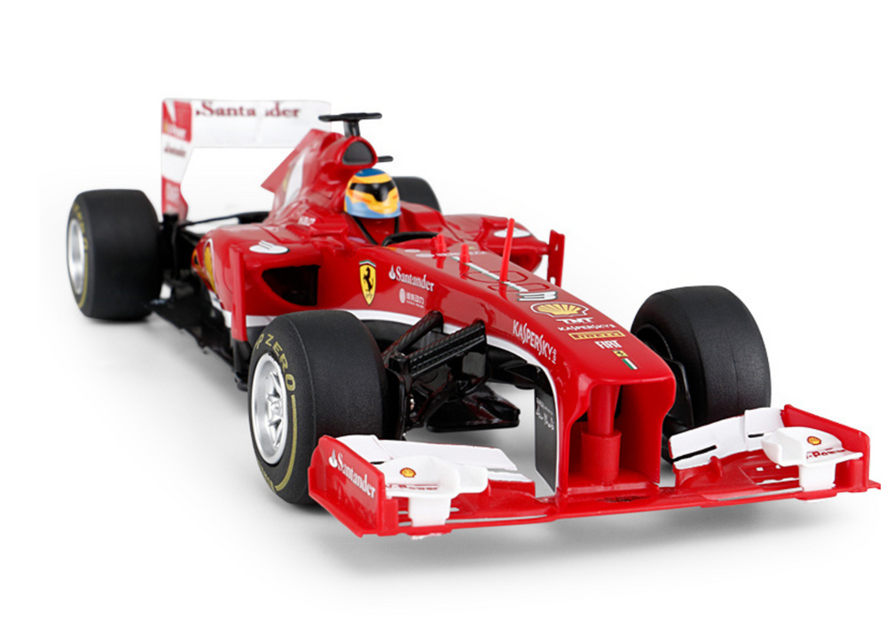 RC auto Ferrari F1 1:18 s dálkovým ovládáním – Rastar červené