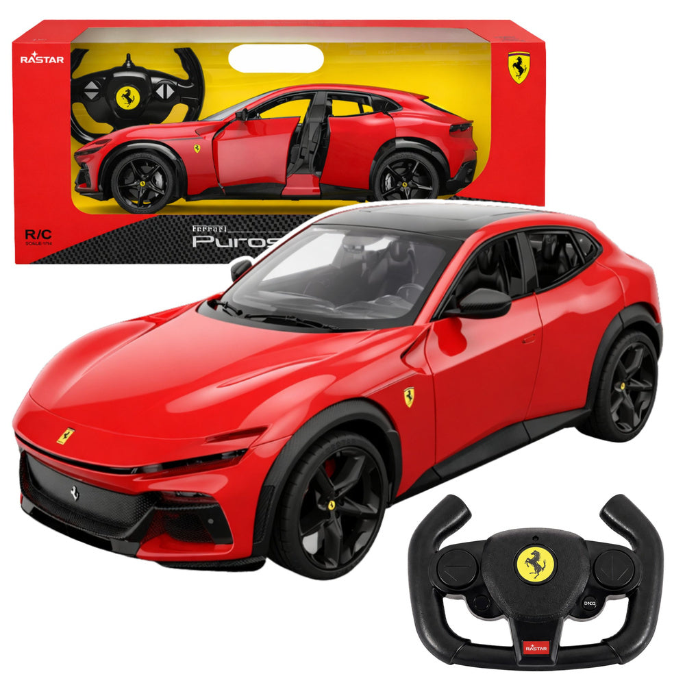 RC auto Ferrari Purosangue červené 1:14 – Rastar