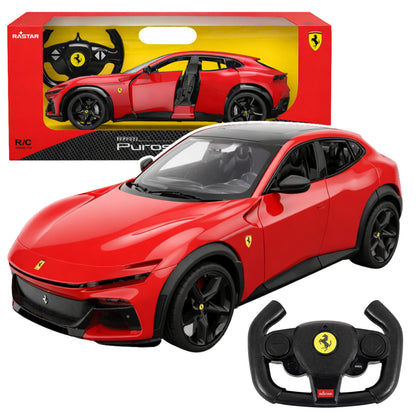 RC auto Ferrari Purosangue červené 1:14 – Rastar