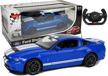 RC auto Ford Shelby 1:14 – s LED světly modré | dálkové