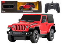 RC auto JEEP Wrangler JL Rubicon červené 1:24 – Rastar