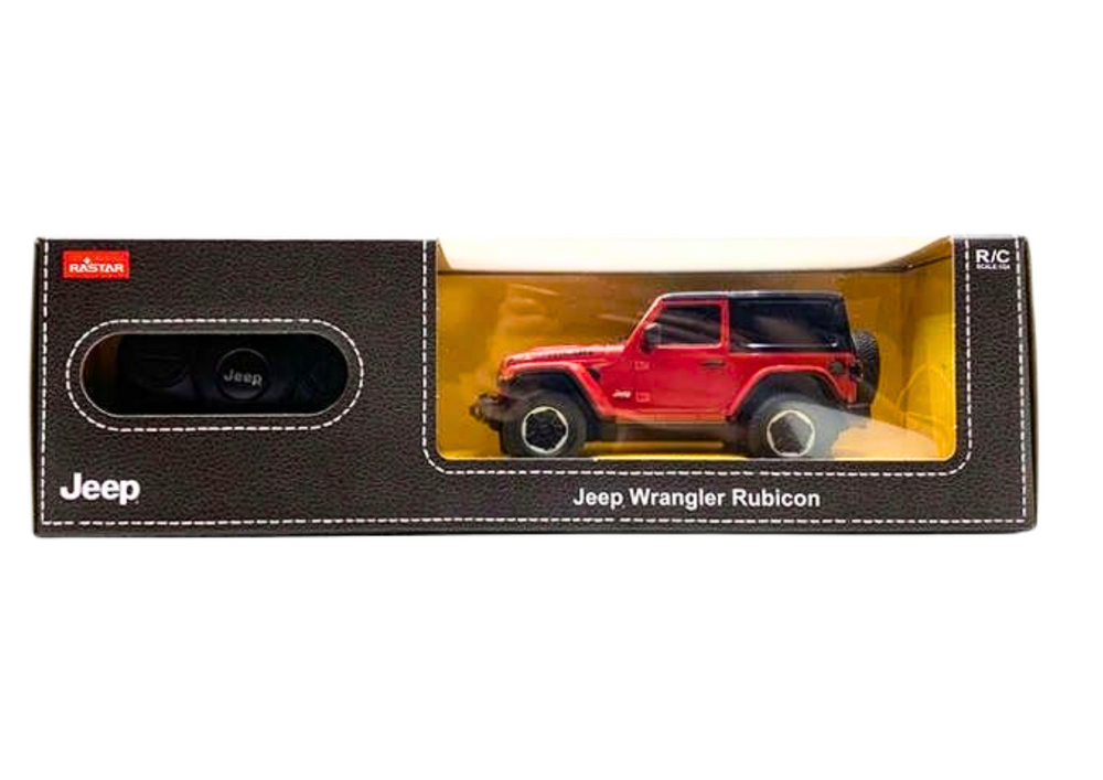 RC auto JEEP Wrangler JL Rubicon červené 1:24 – Rastar