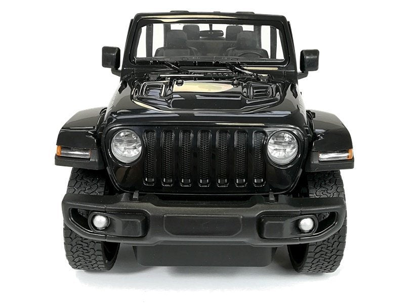 RC auto Jeep Wrangler Rubicon 1:14 s osvětlením – Rastar černé