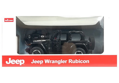 RC auto Jeep Wrangler Rubicon 1:14 s osvětlením – Rastar černé