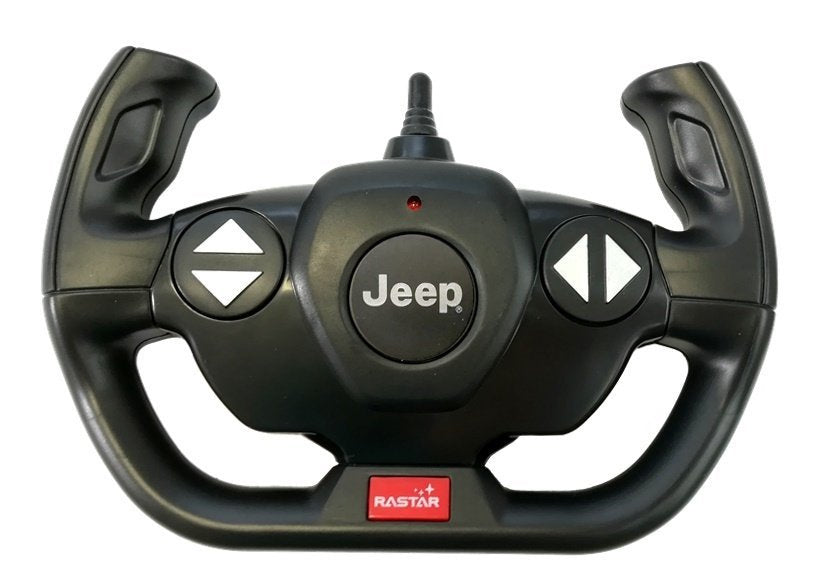 RC auto Jeep Wrangler Rubicon 1:14 s osvětlením – Rastar černé