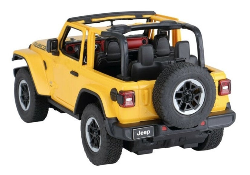RC auto Jeep Wrangler Rubicon 1:14 s osvětlením – Rastar žluté