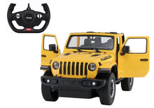 RC auto Jeep Wrangler Rubicon 1:14 s osvětlením – Rastar žluté