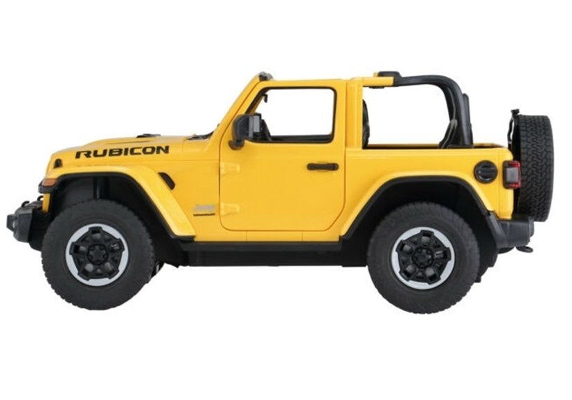 RC auto Jeep Wrangler Rubicon 1:14 s osvětlením – Rastar žluté