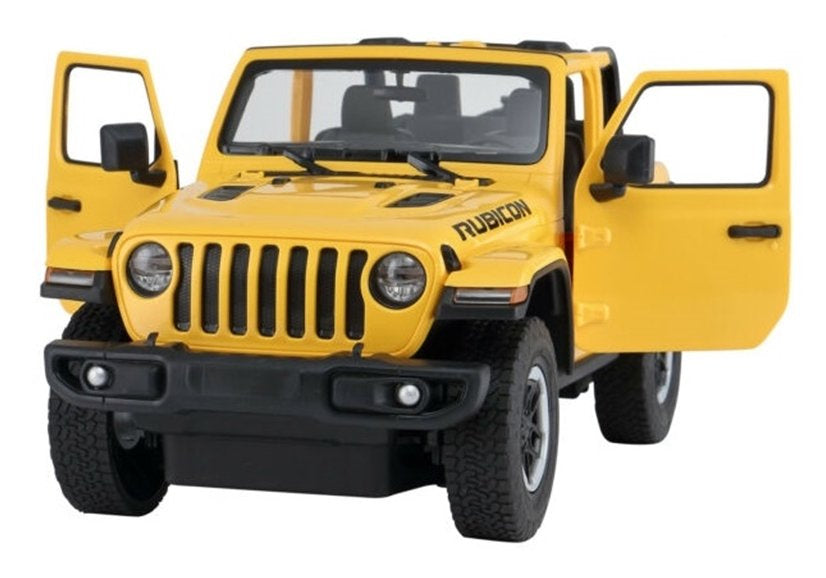RC auto Jeep Wrangler Rubicon 1:14 s osvětlením – Rastar žluté