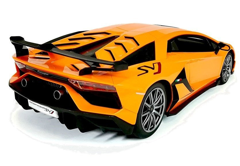 RC auto Lamborghini Aventador s LED světly 1:14 – Rastar oranžové