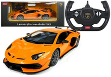 RC auto Lamborghini Aventador s LED světly 1:14 – Rastar oranžové