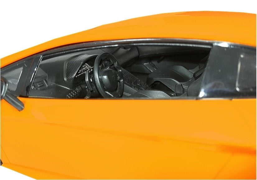 RC auto Lamborghini Aventador s LED světly 1:14 – Rastar oranžové