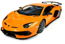 RC auto Lamborghini Aventador s LED světly 1:14 – Rastar oranžové