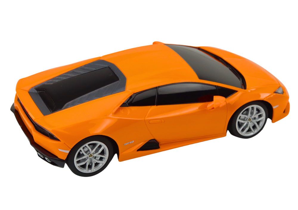 RC auto Lamborghini Huracan 1:24 s pilotem – Rastar oranžové