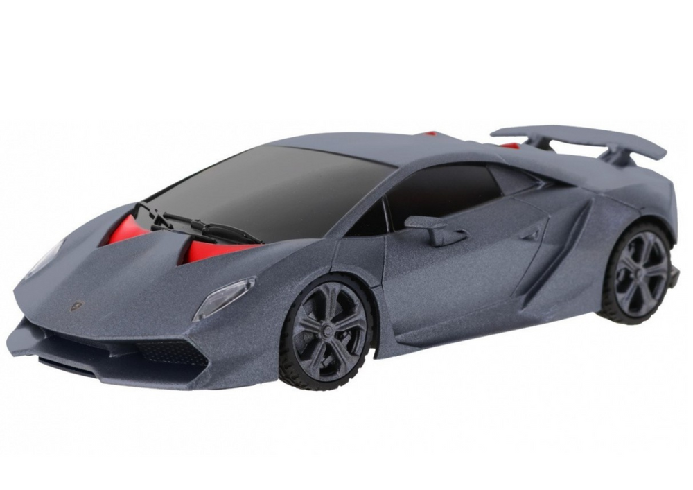 RC auto Lamborghini Sesto Elemento šedé 1:24 – sportovní model
