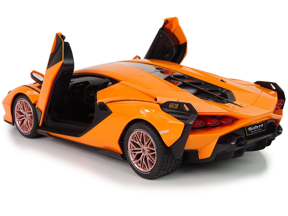RC auto Lamborghini Sian FKP 37 – 1:14 oranžové | dálkové