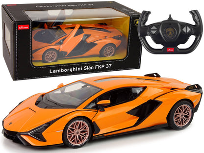 RC auto Lamborghini Sian FKP 37 – 1:14 oranžové | dálkové