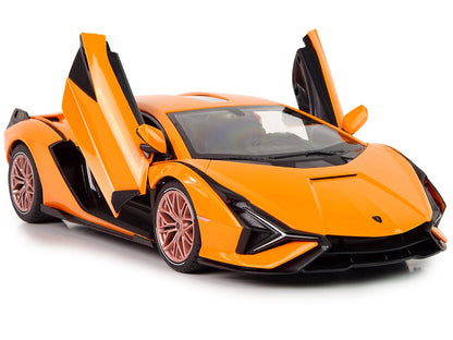 RC auto Lamborghini Sian FKP 37 – 1:14 oranžové | dálkové