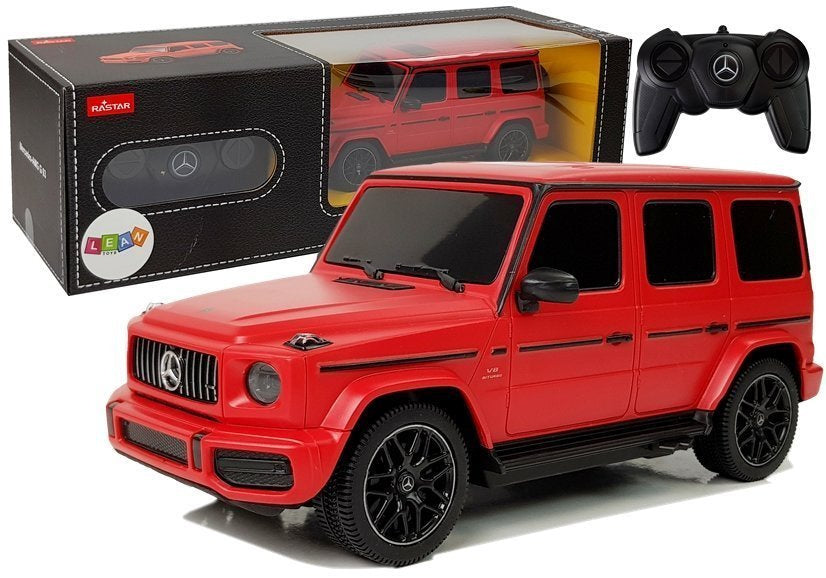 RC auto Mercedes AMG G63 červené 1:24 – dálkově ovládané