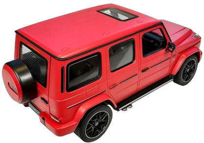 RC auto Mercedes G63 na dálkové ovládání s LED světly červené
