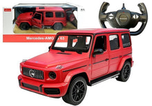 RC auto Mercedes G63 na dálkové ovládání s LED světly červené