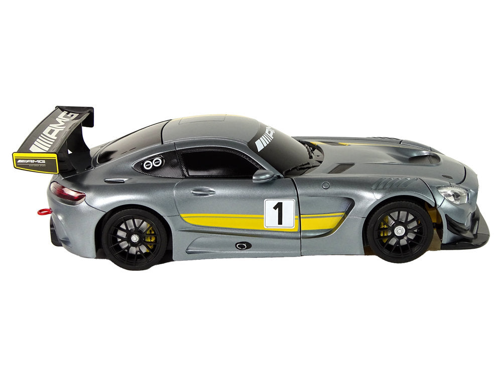 RC auto Mercedes transformující robot 1:14 se světly a zvuky