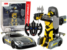 RC auto Mercedes transformující robot 1:14 se světly a zvuky