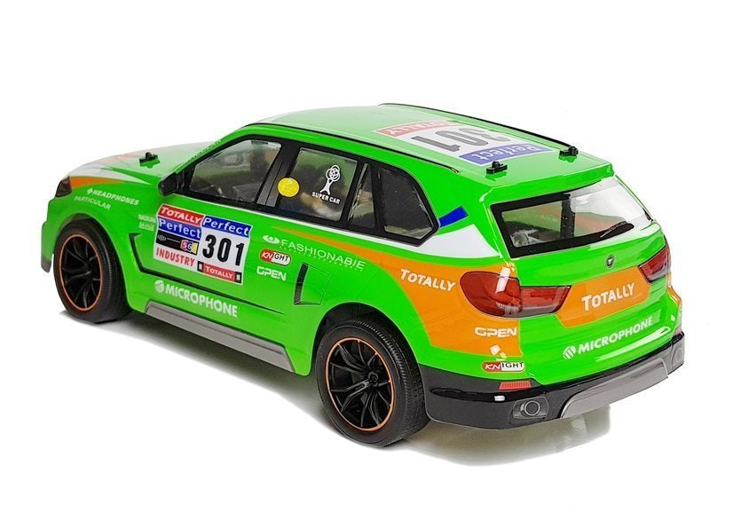 RC auto na dálkové ovládání 1:10 s 2,4G ovladačem zelené