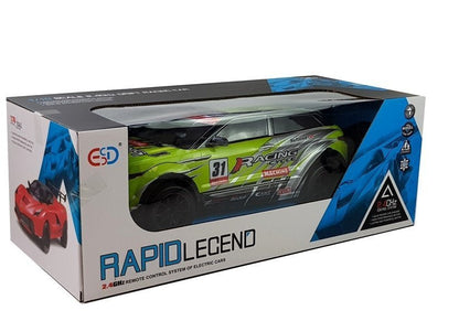 RC auto na dálkové ovládání 1:10 – s akumulátorem | zelené
