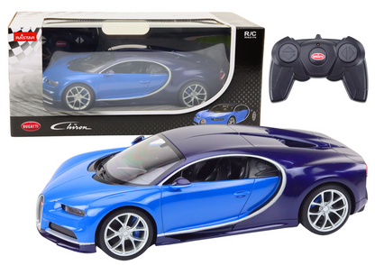 RC auto na dálkové ovládání 1:14 Bugatti Chiron modré