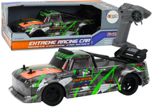 RC auto na dálkové ovládání 1:16 gumové kola drift šedo zelené